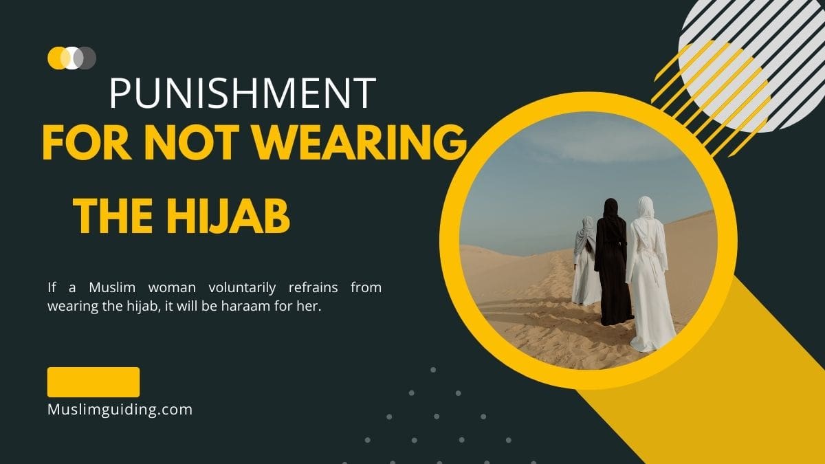 What is the punishment for not wearing the hijab in Quran?