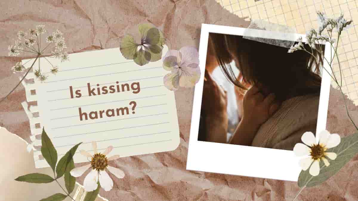 Muslims kiss before marriage