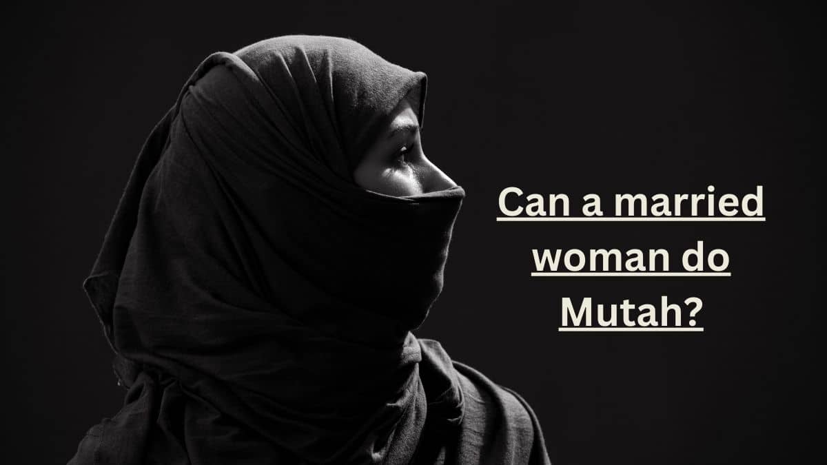 Can a married woman do Mutah