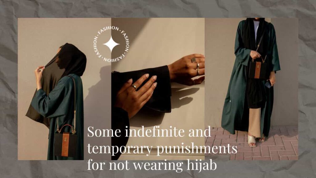 Punishments for not wearing hijab